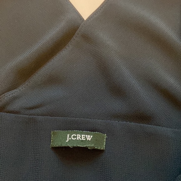 Y2K Navy Blue Silk Dress by J.Crew - Picture 2 of 4
